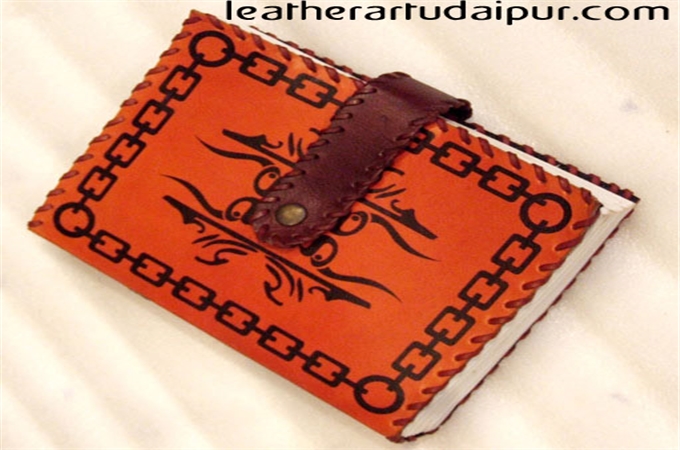 Art Leather Journal : Traditional Leather Notebook